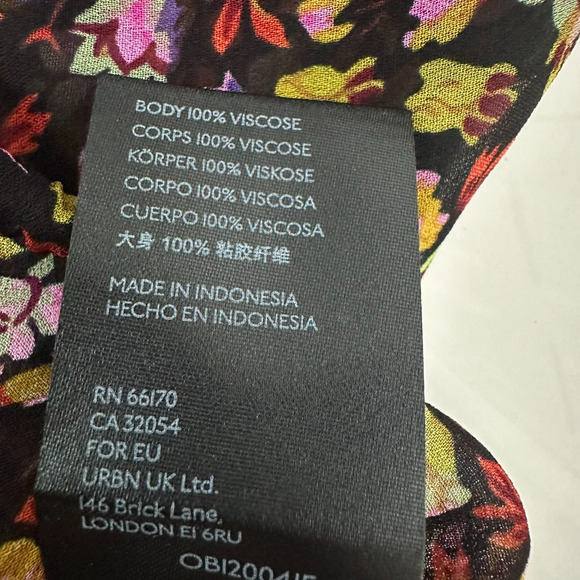 Anthropologie Womens Bohemian Floral Pauline Balloon Sleeve Blouse Size S - Picture 6 of 11